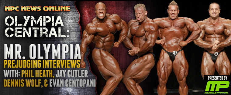 2013 Olympia, Pre-judging Mr. Olympia - Jay Cutler