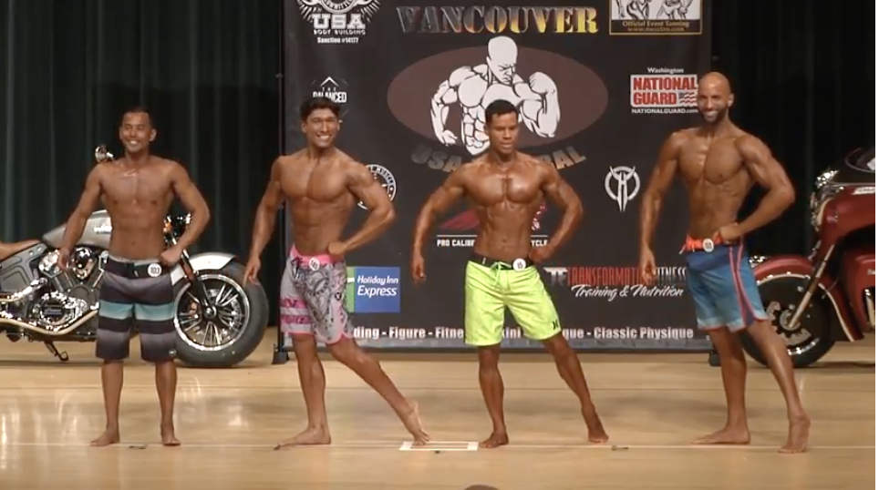 2017 NPC Vancouver Natural Championships Men's Physique