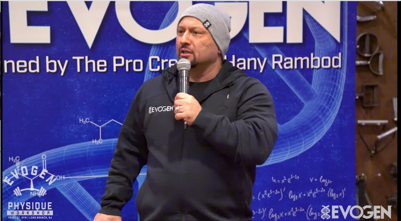 Evogen Physique Workshop Part 5 - Protein Discussion with Hany Rambod - NPC  News Online