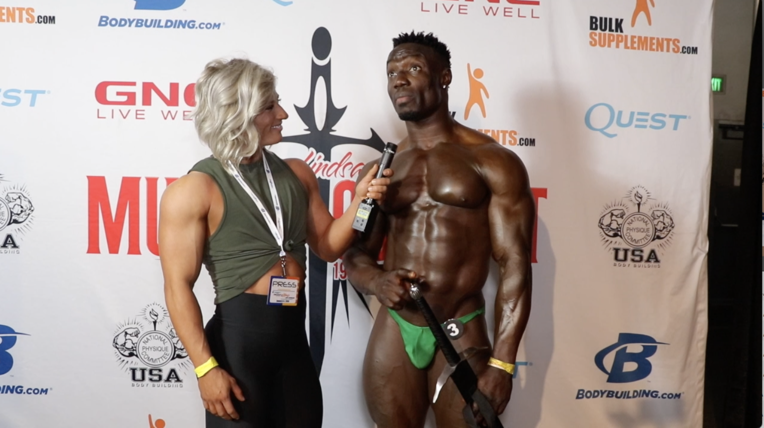 2018 NPC Muscle Contest Challenge Bodybuilding Winner Prince Bada Lekan  Contest Video - NPC News Online