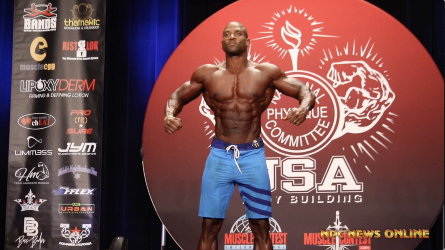 Javon Walker NPC Pittsburgh Championships MEN'S PHYSIQUE Overall Winner 