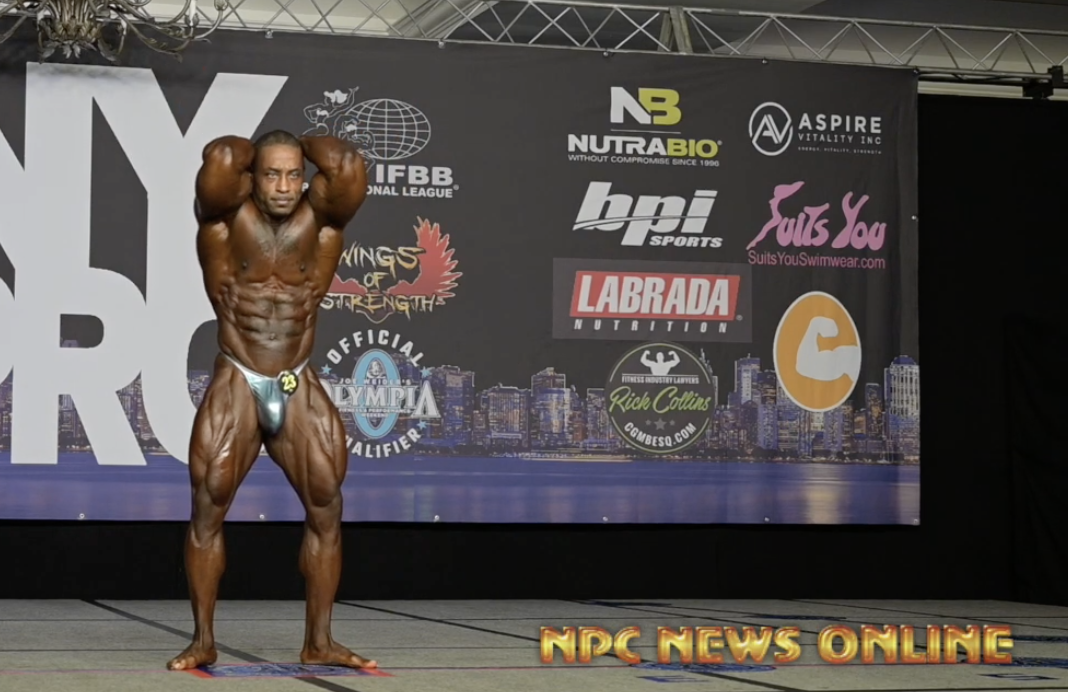 Javon Walker NPC Pittsburgh Championships MEN'S PHYSIQUE Overall Winner 