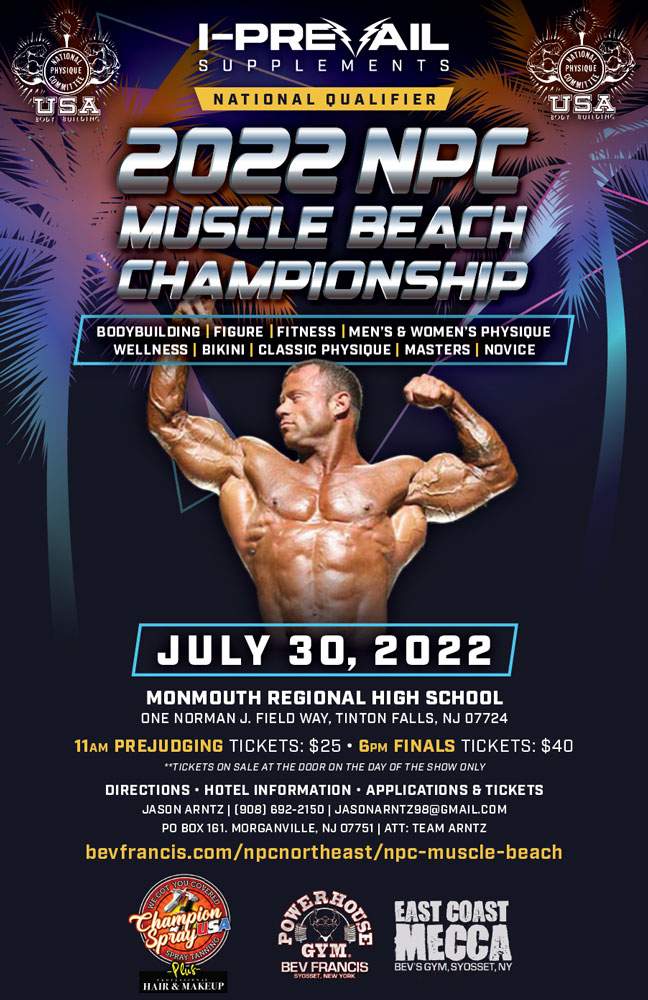 2022 NPC Muscle Beach Championship NPC News Online