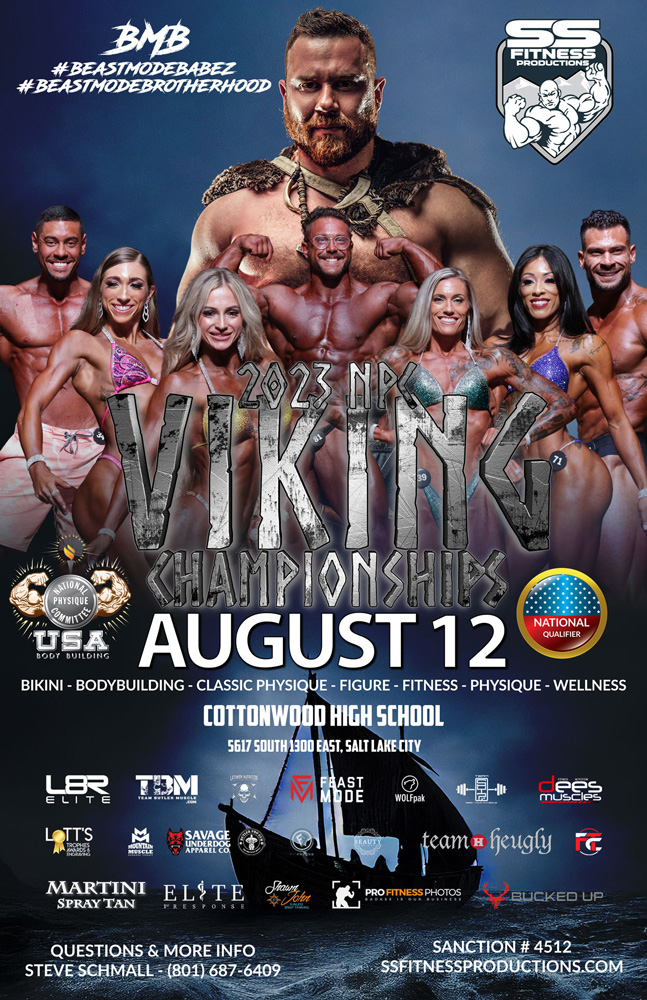 NPC Bodybuilding, Physique, Bikini, Figure, Wellness and Fitness  Championships In Utah - SS Fitness Productions - Bodybuilding, Fitness,  Figure, Bikini and Physique Competitions