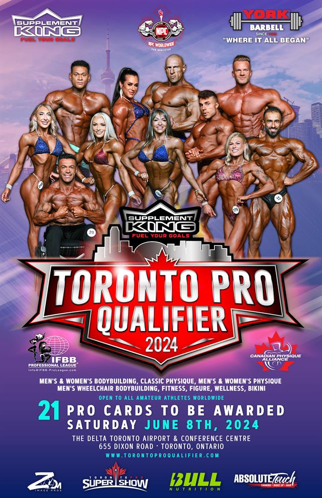 2024 CPA Toronto Pro Qualifier NPC News Online