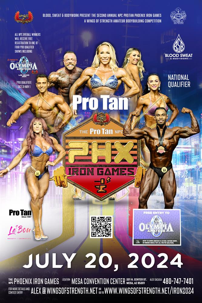 2024 NPC Wings of Strength Phoenix Iron Games NPC News Online