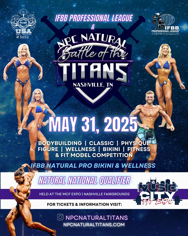 2025 NPC Natural Battle of the Titans NPC News Online